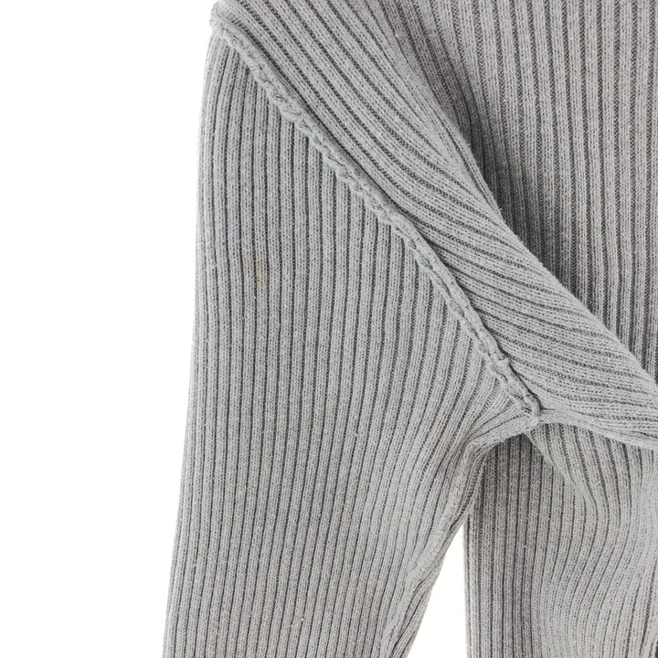 00'S Ralph Lauren ribbed turtleneck cotton knit sweater for women, size XL / eaa390377