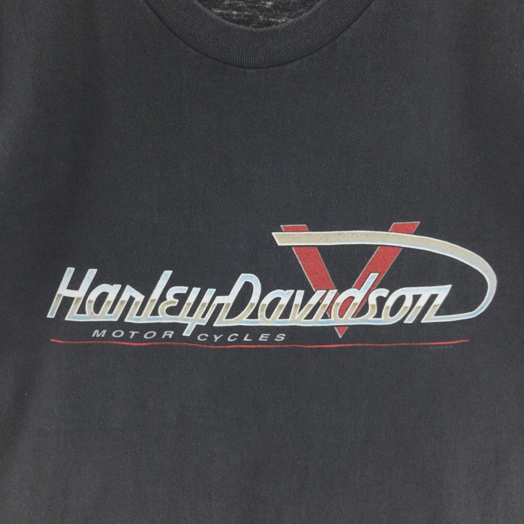 90'S Harley-Davidson Motorcycle Bike T-shirt Men's L Vintage /eaa390382