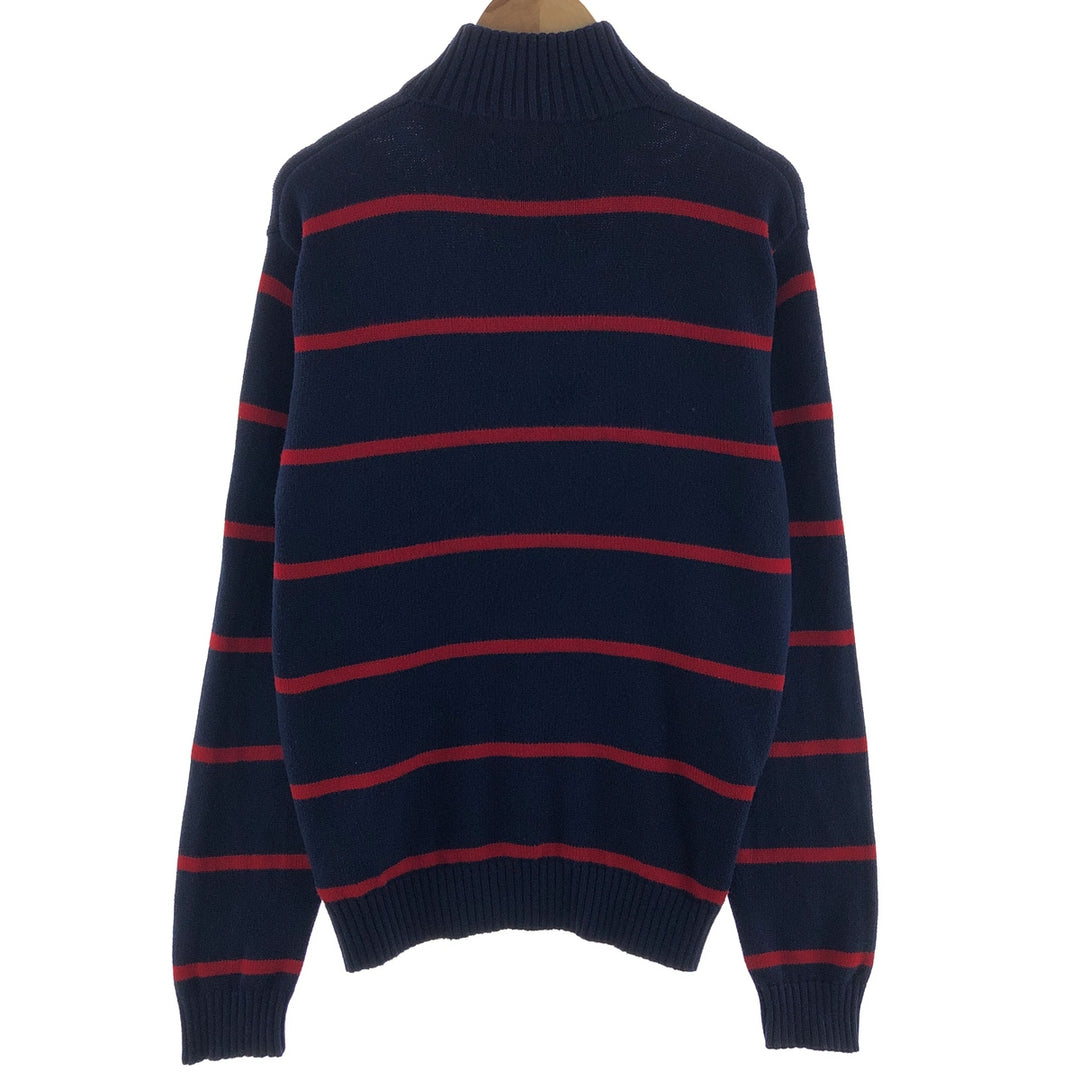 Ralph Lauren POLO by Ralph Lauren Cotton Knit Half Zip Sweater Men's L /eaa390421