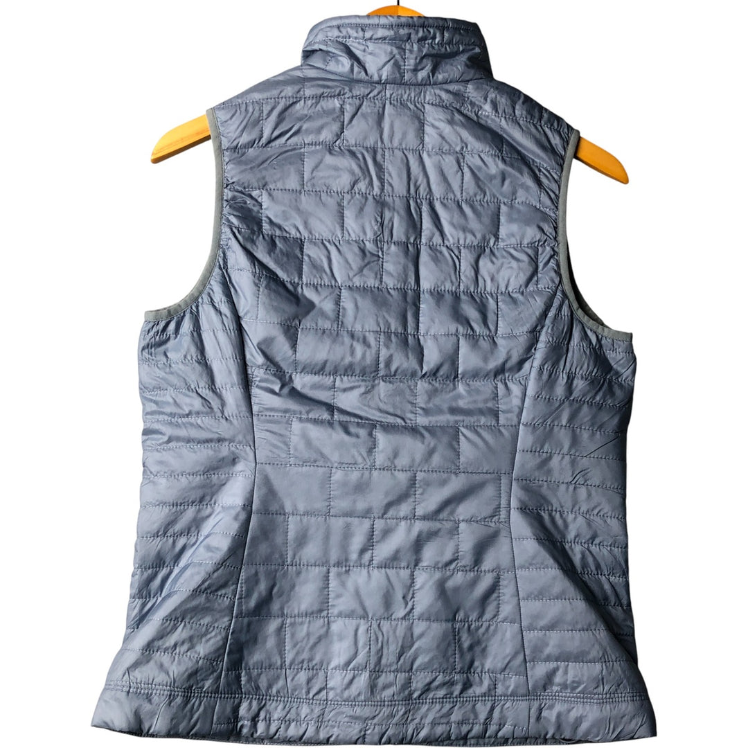 Patagonia Nano Puff Vest (84246SP14), padded quilted vest, women's size S polyester Blue type light blue Vintage Second Hand