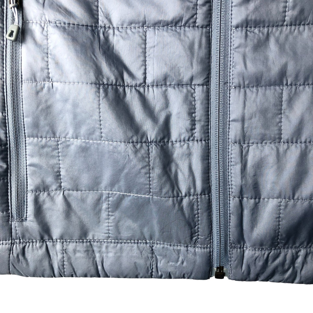 Patagonia Nano Puff Vest (84246SP14), padded quilted vest, women's size S polyester Blue type light blue Vintage Second Hand