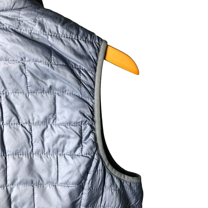 Patagonia Nano Puff Vest (84246SP14), padded quilted vest, women's size S polyester Blue type light blue Vintage Second Hand