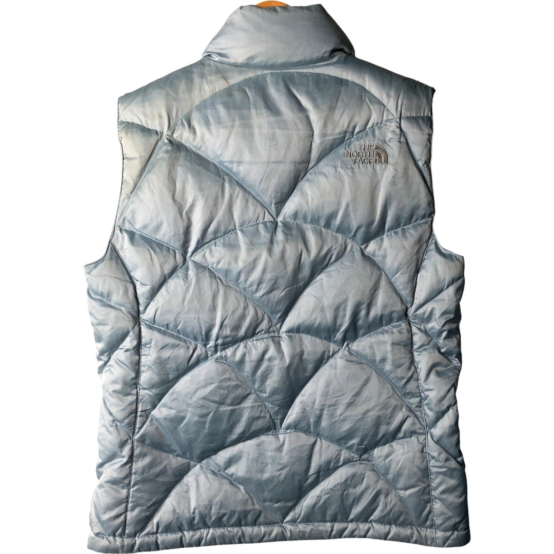 The North Face Goose Down Vest, Women's, Size M Nylon Blue type light blue Vintage Second Hand