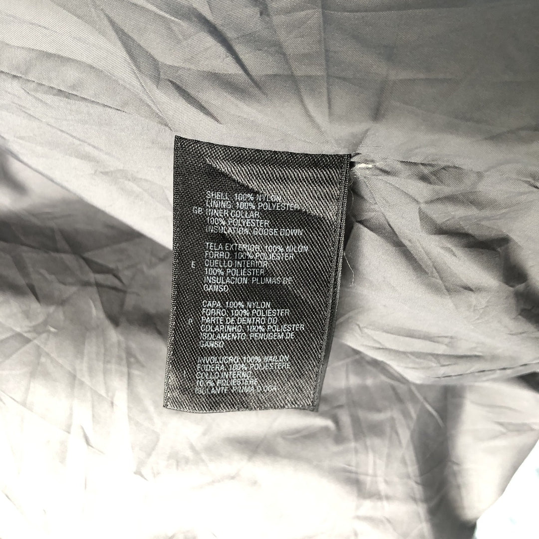 The North Face Goose Down Vest, Women's, Size M Nylon Blue type light blue Vintage Second Hand