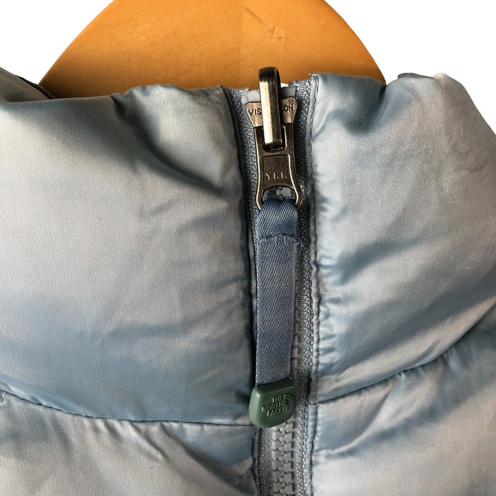 The North Face Goose Down Vest, Women's, Size M Nylon Blue type light blue Vintage Second Hand