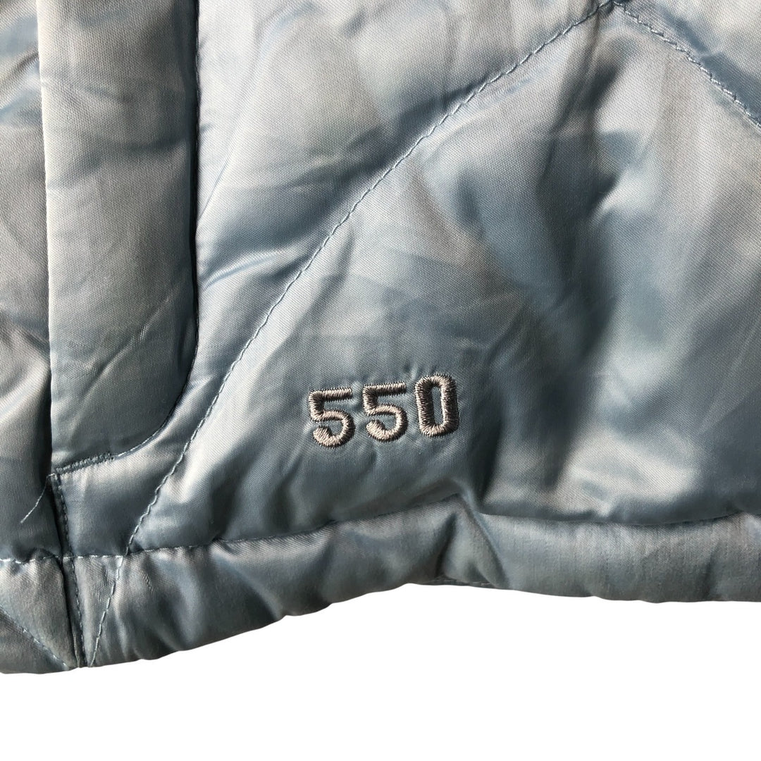 The North Face Goose Down Vest, Women's, Size M Nylon Blue type light blue Vintage Second Hand