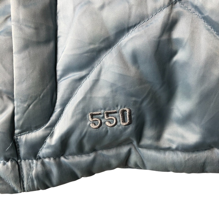 The North Face Goose Down Vest, Women's, Size M Nylon Blue type light blue Vintage Second Hand