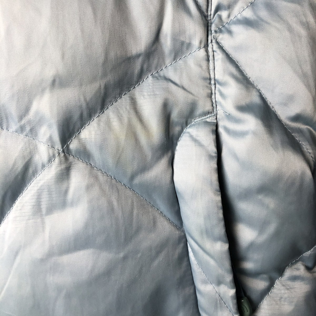 The North Face Goose Down Vest, Women's, Size M Nylon Blue type light blue Vintage Second Hand