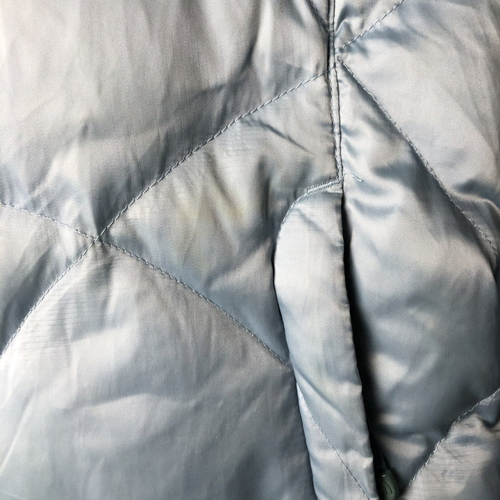 The North Face Goose Down Vest, Women's, Size M Nylon Blue type light blue Vintage Second Hand