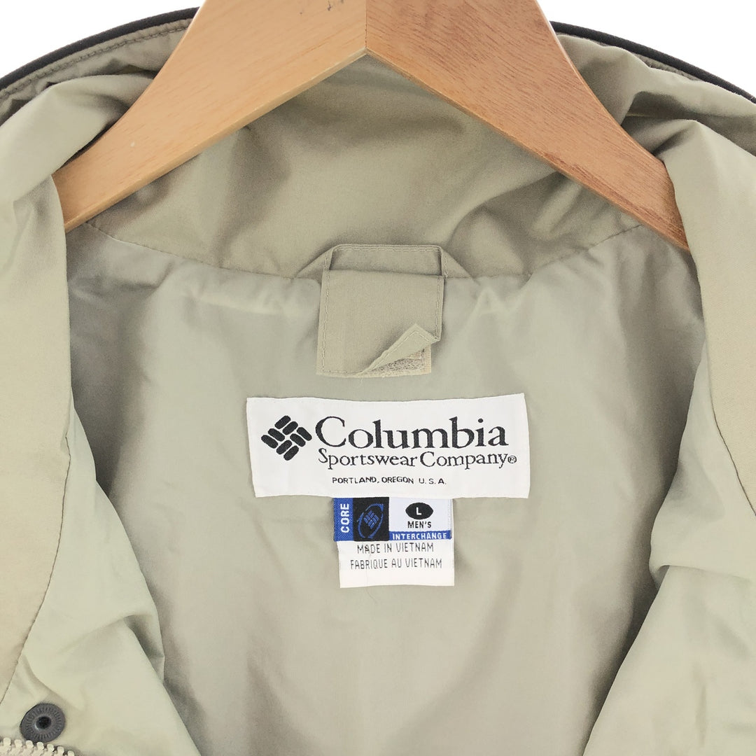 90'S Columbia CROSS TERRA Mountain Jacket Shell Jacket Men's L Vintage /eaa390448