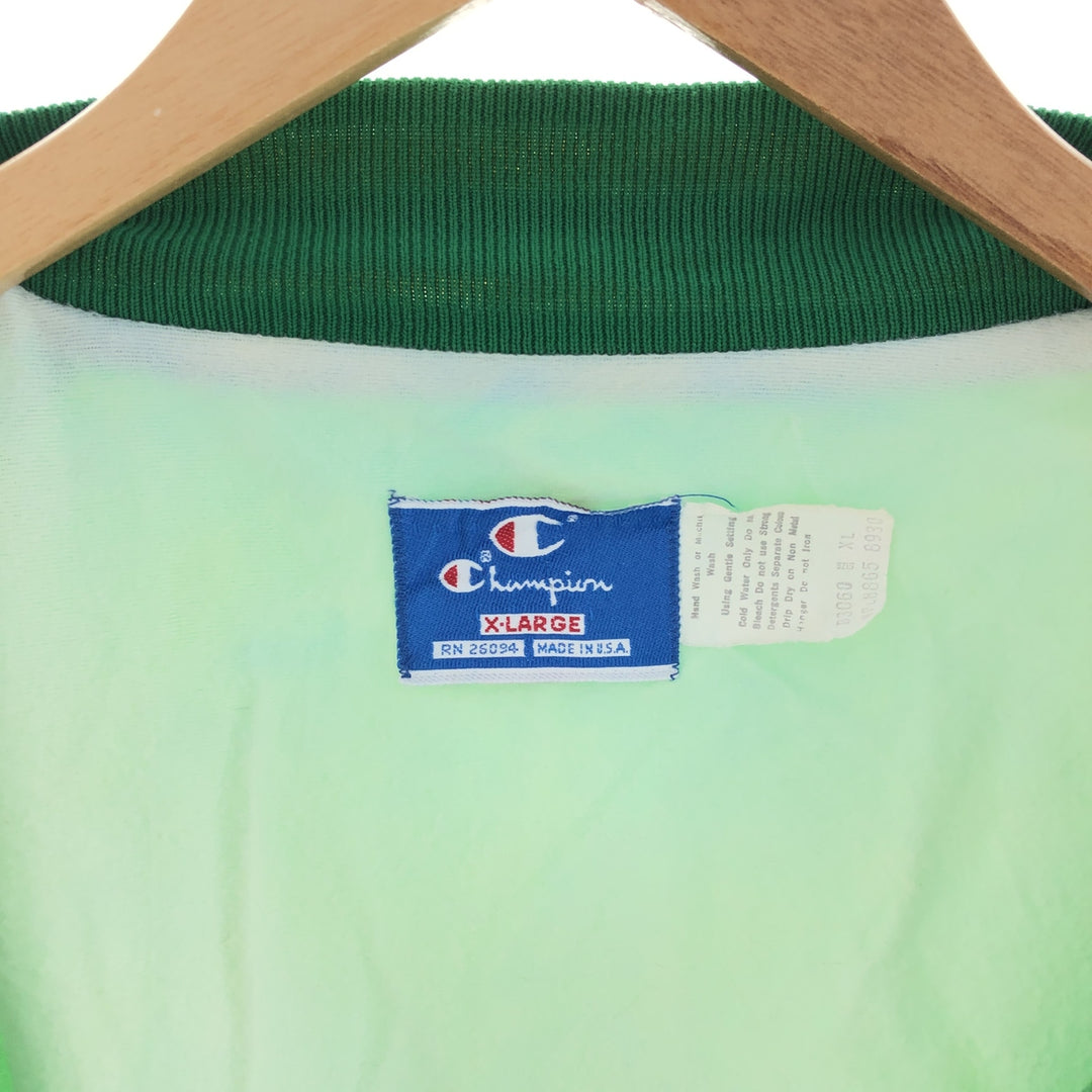 90'S Champion Notre Dame University College Varsity Jacket Award Jacket Made in USA Men's XL /eaa390450