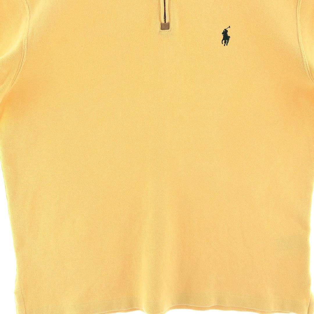 Ralph Lauren POLO RALPH LAUREN Cotton knit half zip sweater Men's M /eaa390578