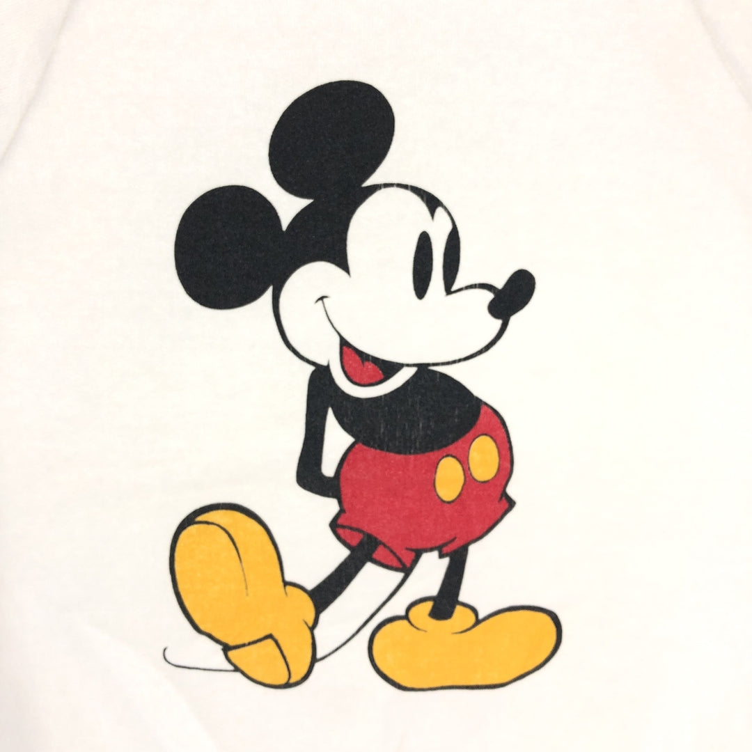 80'S Disney MICKEY MOUSE Mickey Mouse character sweatshirt, made in USA, men's M, vintage /eaa390590