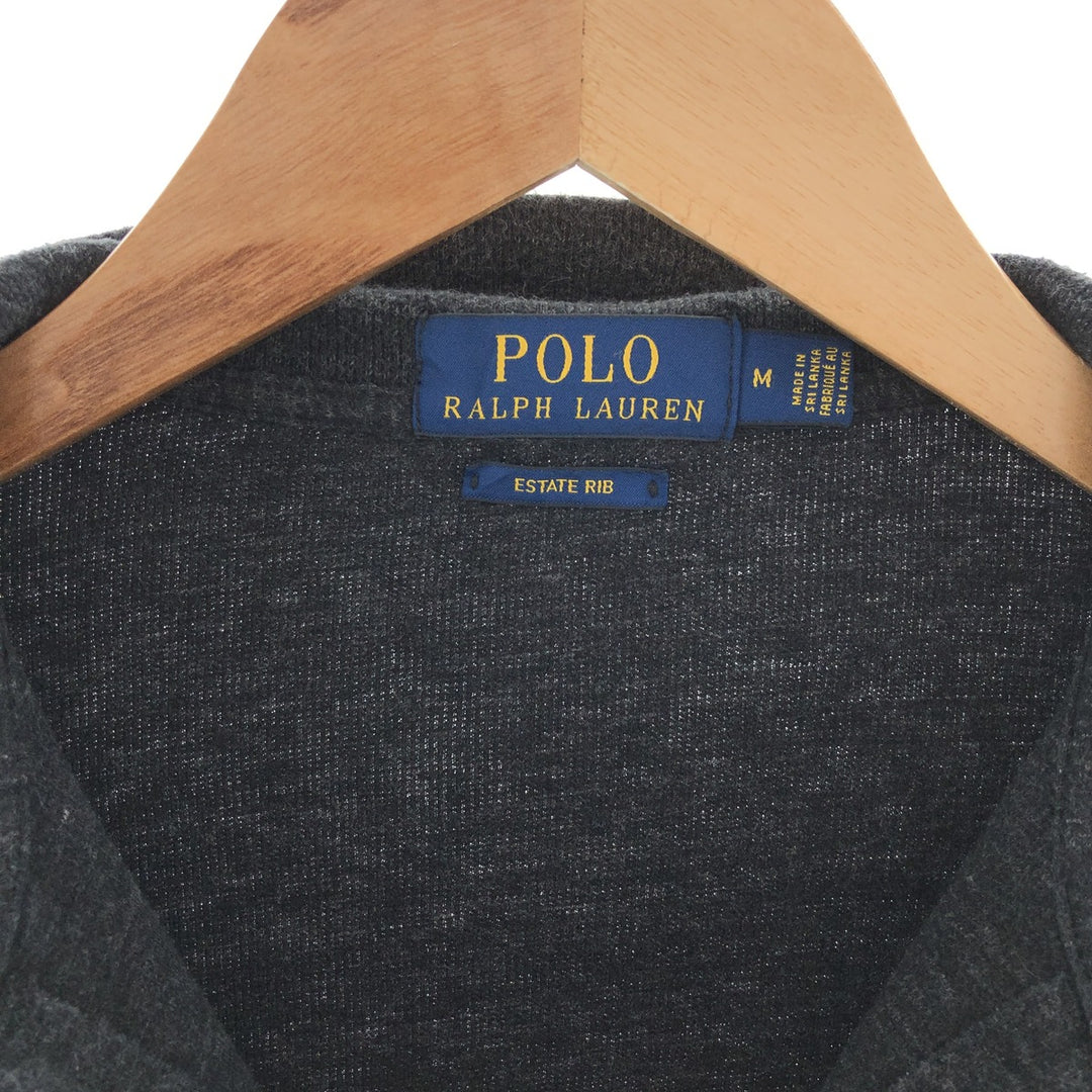 Ralph Lauren POLO RALPH LAUREN ESTATE RIB Cotton Knit Half Zip Sweater Men's M /eaa390608 [Used] [240223]