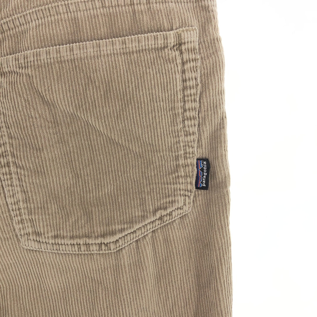 00'S Patagonia ORGANIC COTTON 55125F8 Corduroy Pants for Men, Size W35 / eaa390659