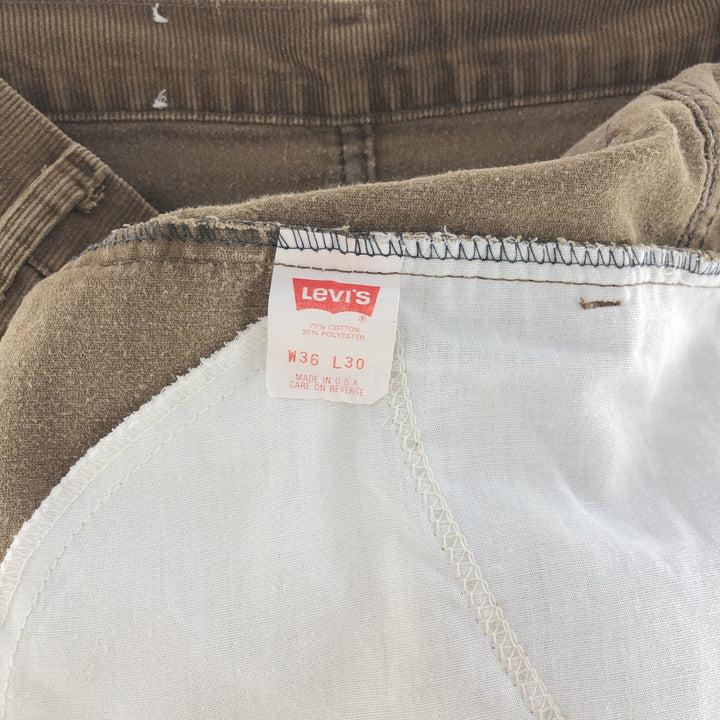 90'S Levi's 00519-1529 Corduroy Pants Made in USA Men's W36 Vintage /eaa390663