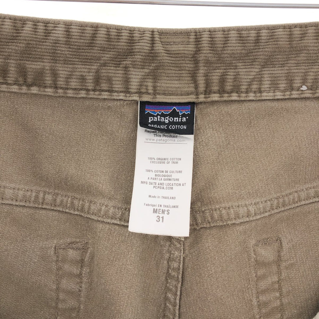 Patagonia ORGANIC COTTON 58220FA11 Corduroy Pants for Men, Size W32 / eaa390677