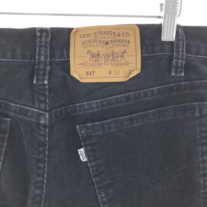 90'S Levi's 517-1558 Bootcut Corduroy Pants Made in USA Men's W32 Vintage /eaa390705