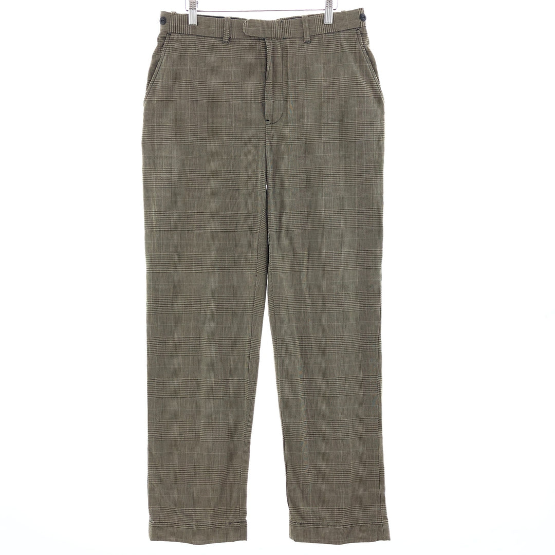 Ralph Lauren POLO by Ralph Lauren Houndstooth Pattern Cotton Slacks Pants Men's W33 / eaa390777
