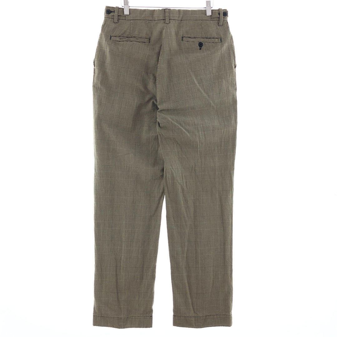 Ralph Lauren POLO by Ralph Lauren Houndstooth Pattern Cotton Slacks Pants Men's W33 / eaa390777