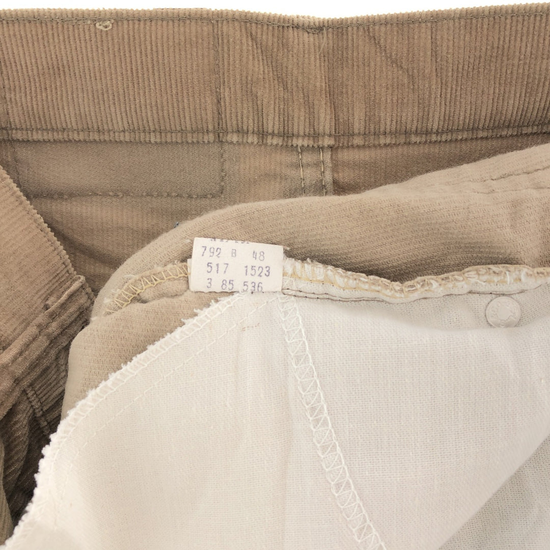 80'S Levi's 517 Bootcut Corduroy Pants Made in USA Men's W30 Vintage /eaa390823