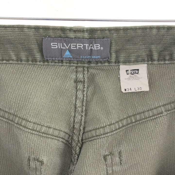 00'S Levi's SILVER TAB Silver Tab Corduroy Pants Men's W34 equivalent / eaa390828