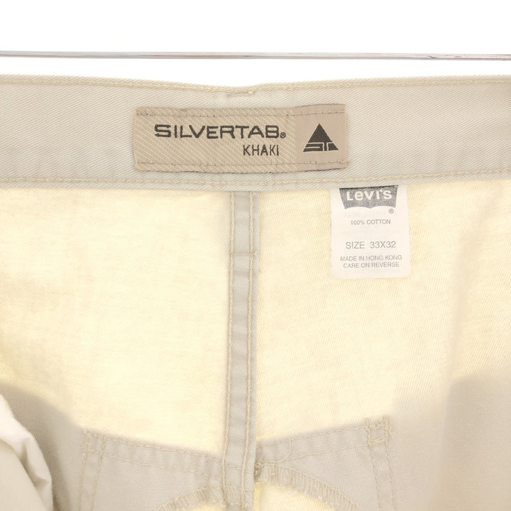 90'S Levi's SILVER TAB Khakis Cotton Pants Men's W36 Vintage / eaa391055