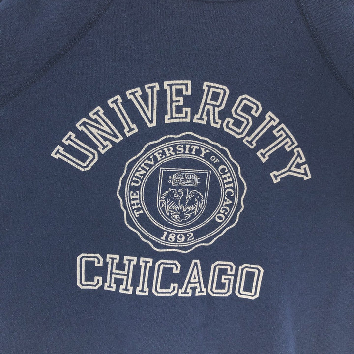 80'S Champion 3-row print tricot tag college sweatshirt, made in USA, women's M, vintage /eaa391089