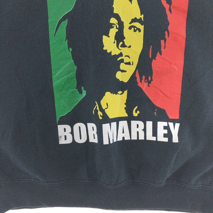 Gildan Bob Marley ONE LOVE BOB MARKEY Printed Sweatshirt Trainer Men's M /eaa391137