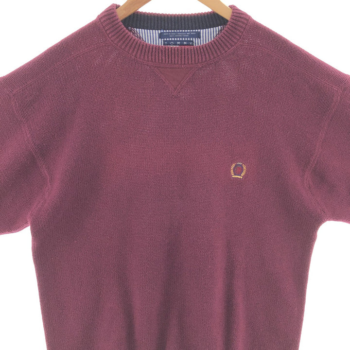 90'S Tommy Hilfiger Cotton Knit Sweater Men's M Vintage /eaa391213