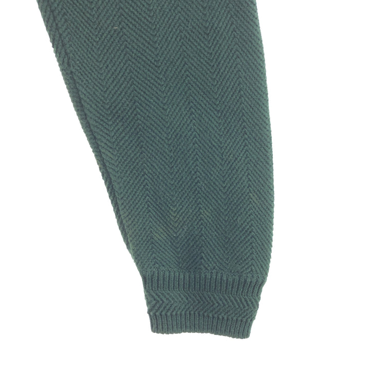 90'S Ralph Lauren CHAPS Herringbone Cotton Knit Sweater Men's Size L Vintage /eaa391278