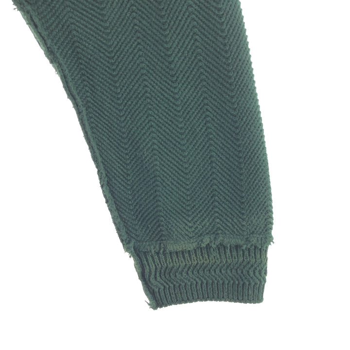 90'S Ralph Lauren CHAPS Herringbone Cotton Knit Sweater Men's Size L Vintage /eaa391278