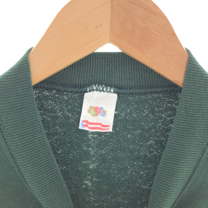 90'S Fruit of the Loom printed sweatshirt, made in the USA, men's L, vintage /eaa391302