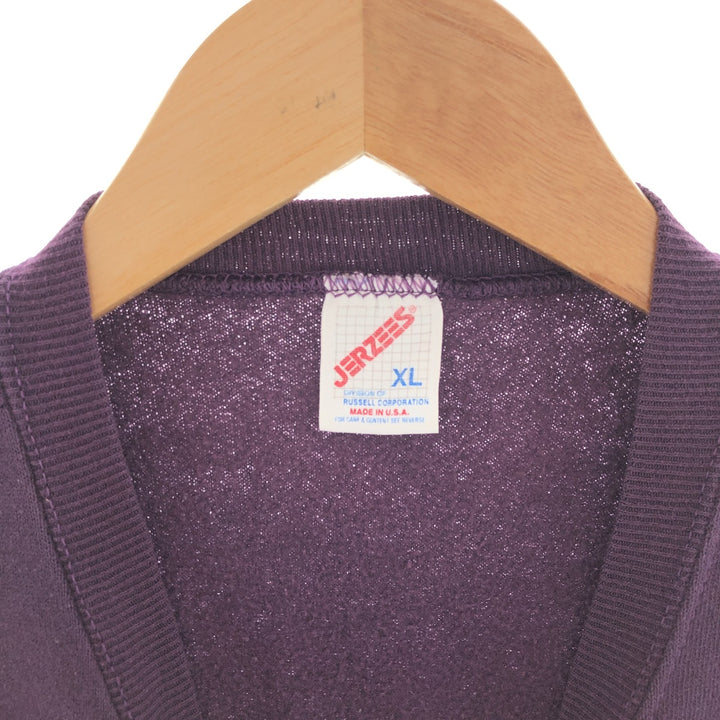 90'S Jerzees Plain Blank Sweatshirt Trainer Made in USA Men's XL Vintage /eaa391324