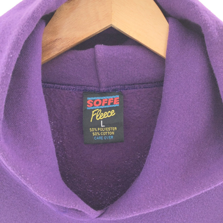 90'S SOFFE plain blank sweatshirt hoodie men's L vintage /eaa391329