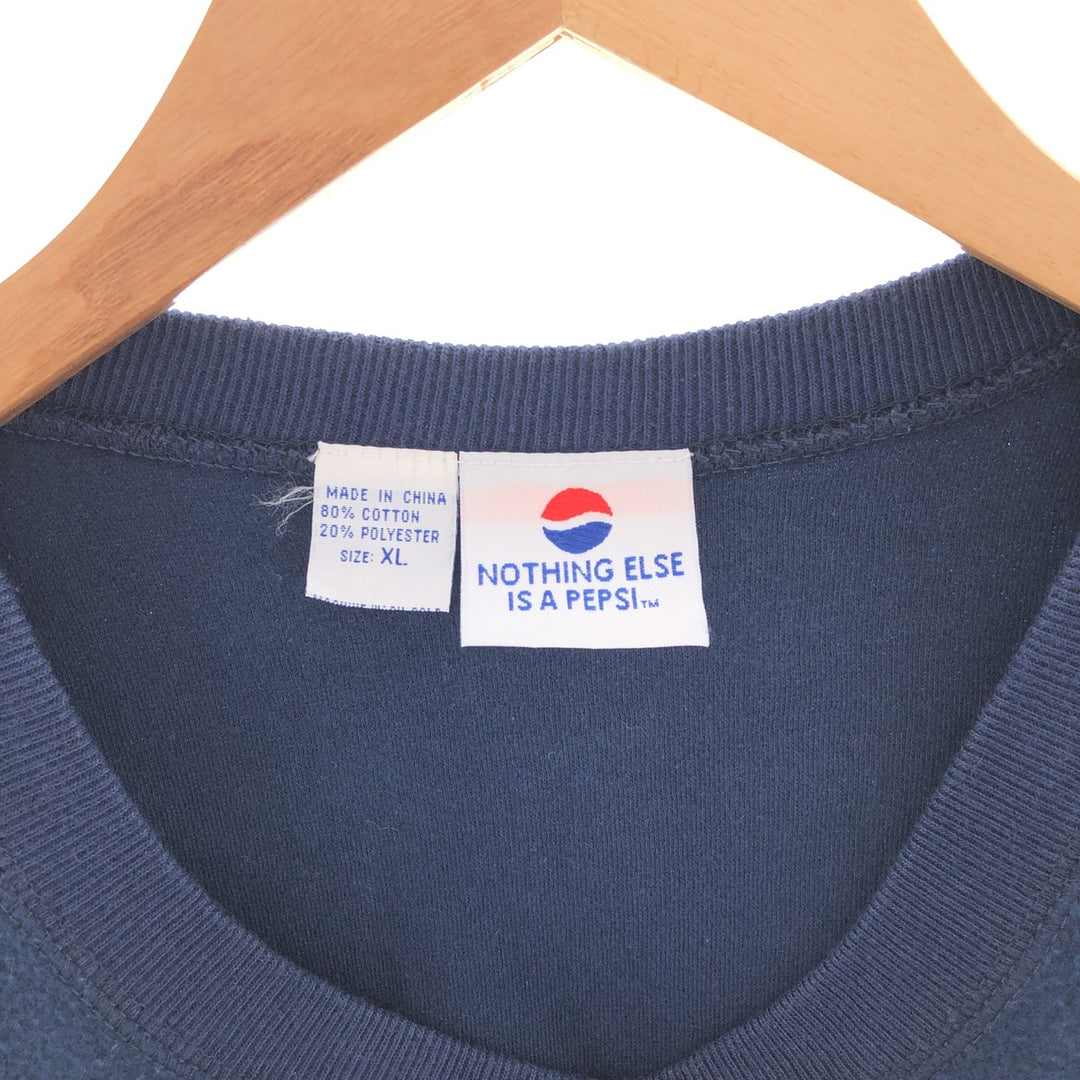 90'S NOTHING ELSE IS A PEPSI Pepsi fleece sweatshirt, sweatshirt, men's XL, vintage /eaa391336