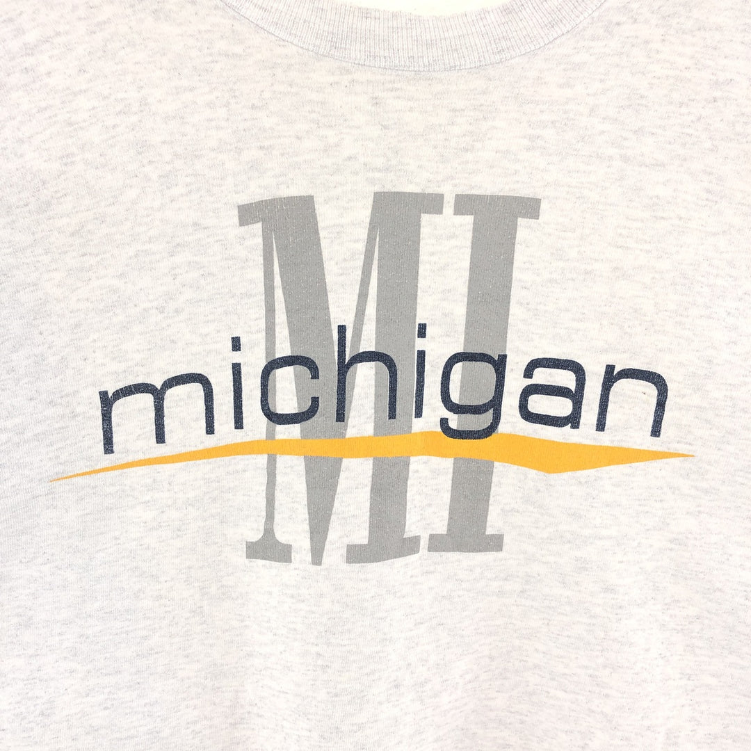 90'S Hanes MICHIGAN University of Michigan college sweatshirt, men's XL vintage /eaa391344