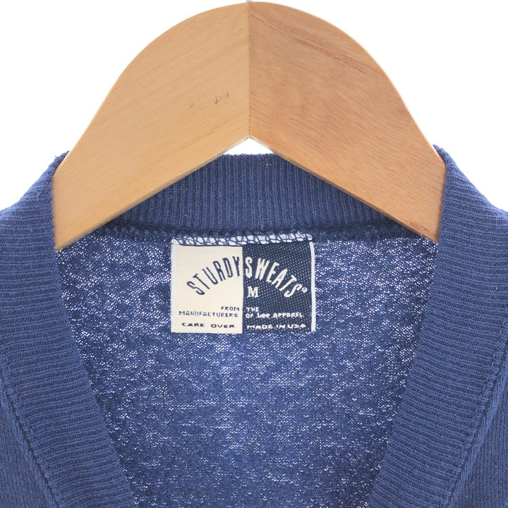 90'S STURDY SWEATS Plain Blank Sweatshirt Trainer Made in USA Men's M Vintage /eaa391364