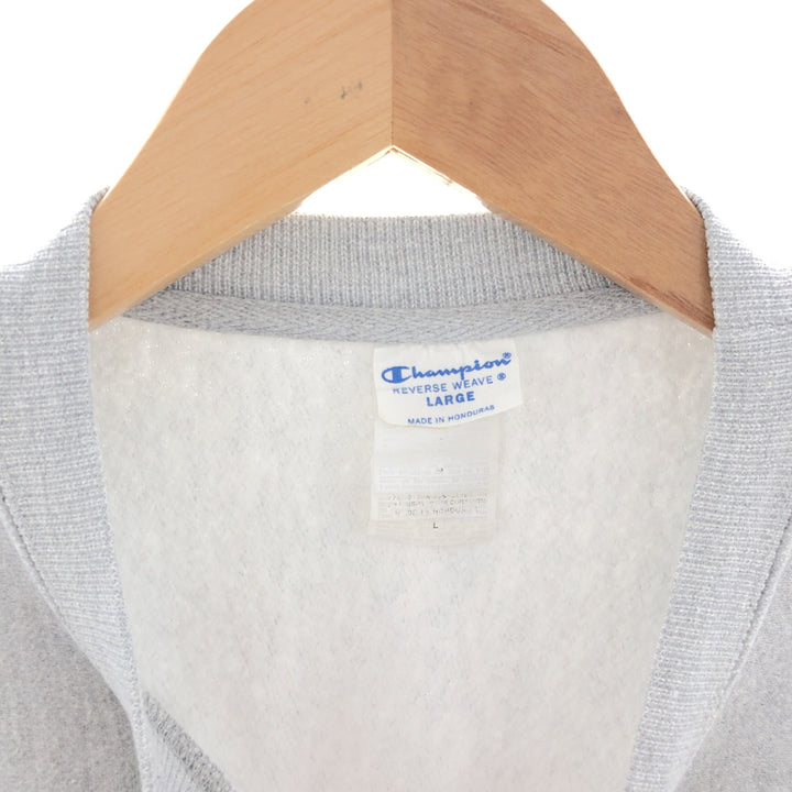 Champion Reverse Weave Replica Single Color Tag, No Eyes, Plain Blank Sweatshirt, Trainer, Men's L /eaa391378