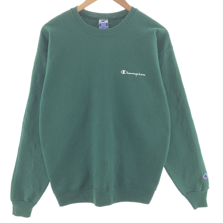 90'S Champion Authentic One Point Logo Sweatshirt Trainer Men's M Vintage /eaa391392