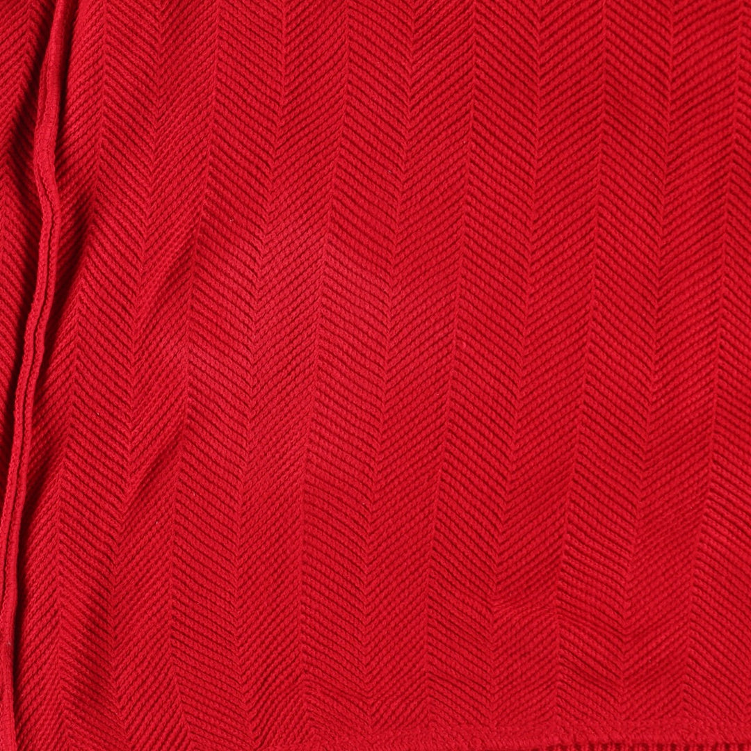 90'S Ralph Lauren CHAPS Herringbone Cotton Knit Sweater Men's Size L Vintage /eaa391423