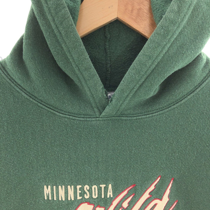 Majestic NHL MINNESOTA WILD Minnesota Wild Sweatshirt Pullover Hoodie Men's L size / eaa391432