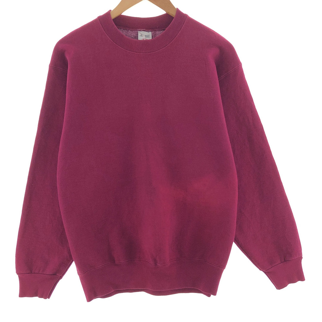 90'S Fruit of the Loom plain blank sweatshirt, made in the USA, men's M, vintage /eaa391448