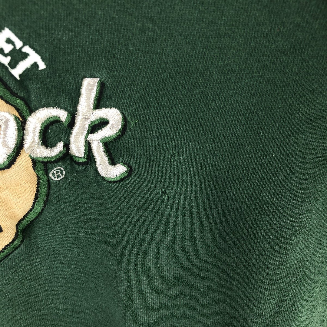 90'S HARD ROCK CAFE Advertising Sweatshirt, Made in USA, Men's Size M cotton green type Vintage Second Hand