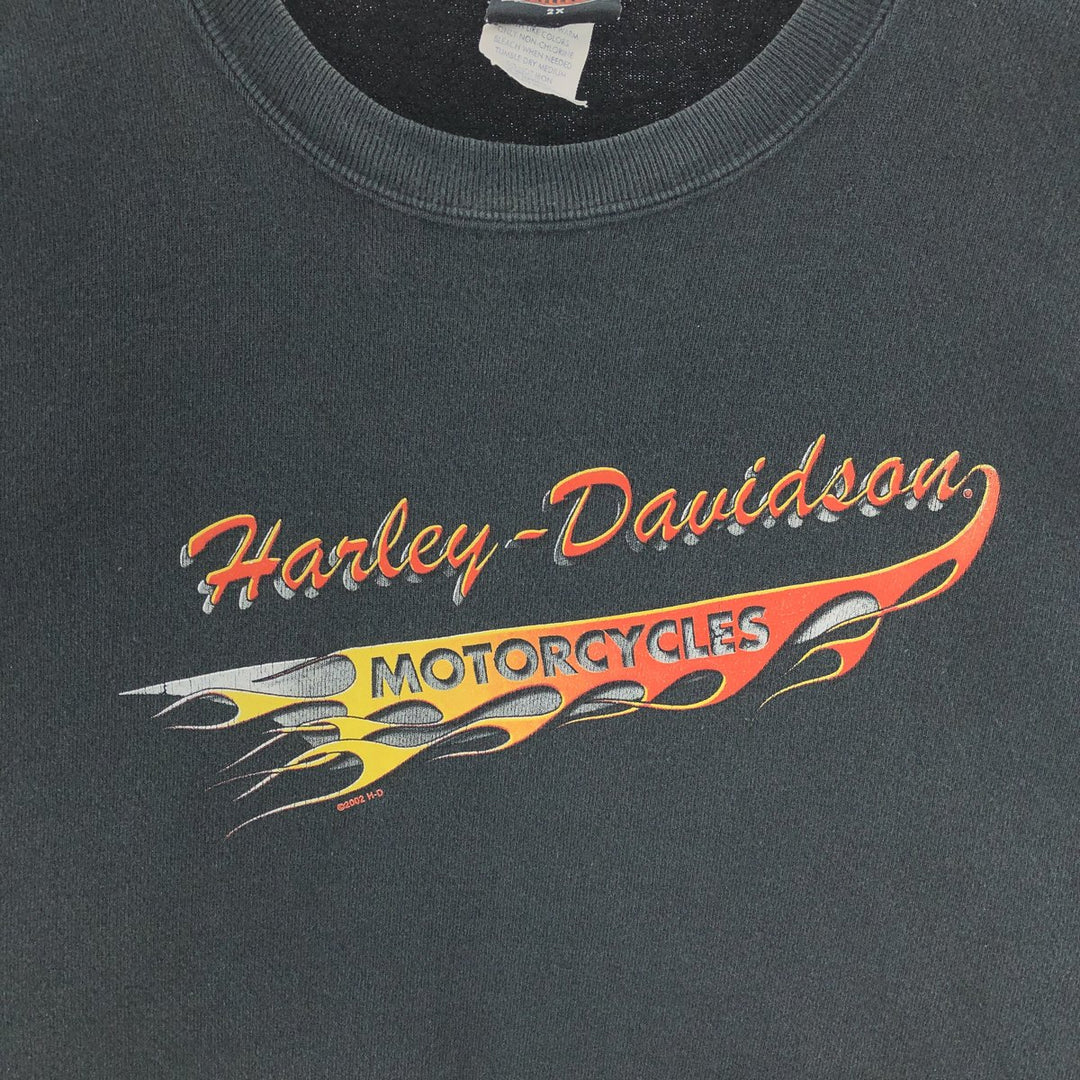 00'S Harley-Davidson Advertising Sweatshirt, Made in USA, Men's XXL /eaa391492