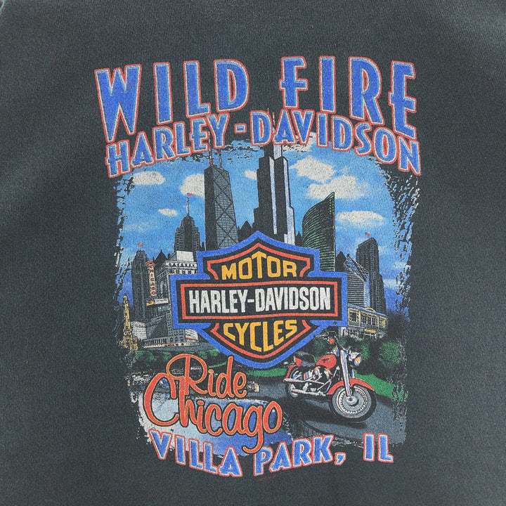 00'S Harley-Davidson Advertising Sweatshirt, Made in USA, Men's XXL /eaa391492