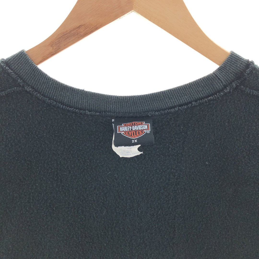 00'S Harley-Davidson Advertising Sweatshirt, Made in USA, Men's XXL /eaa391492