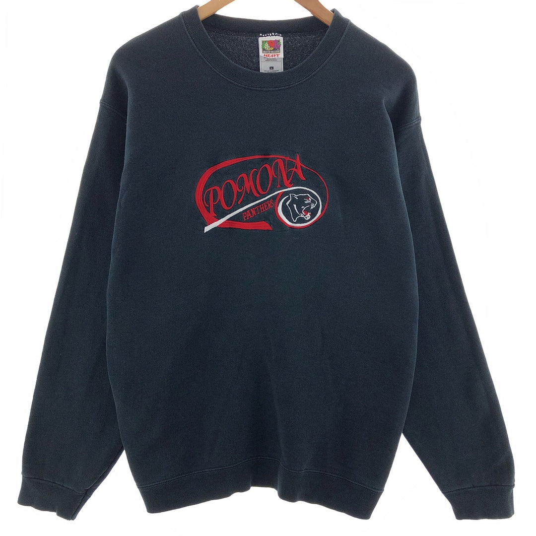 Fruit of the Loom Pomona Panthers Printed Sweatshirt, Men's L /eaa391508