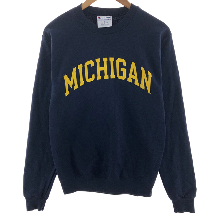Champion Authentic Athleticwear Michigan University College Sweatshirt, Men's S /eaa391532