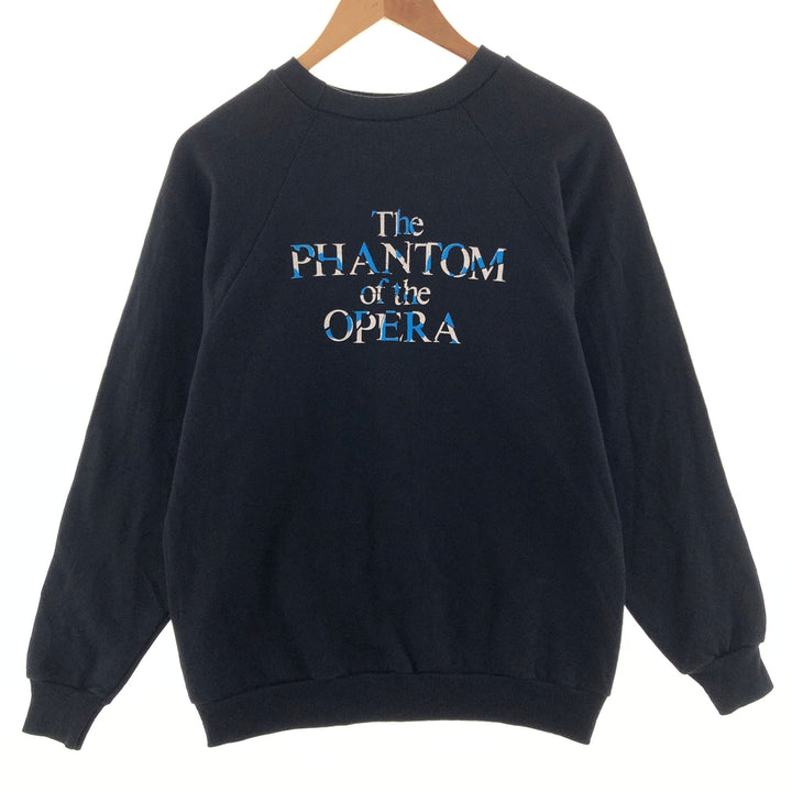 80'S Phantom of the Opera printed sweatshirt, made in USA, men's L, vintage /eaa391537